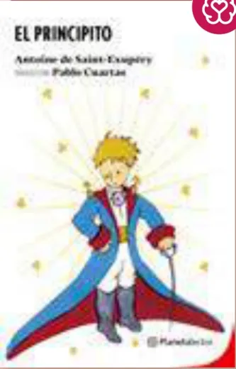 Portada de El principito — Antoine de Saint-Exupéry